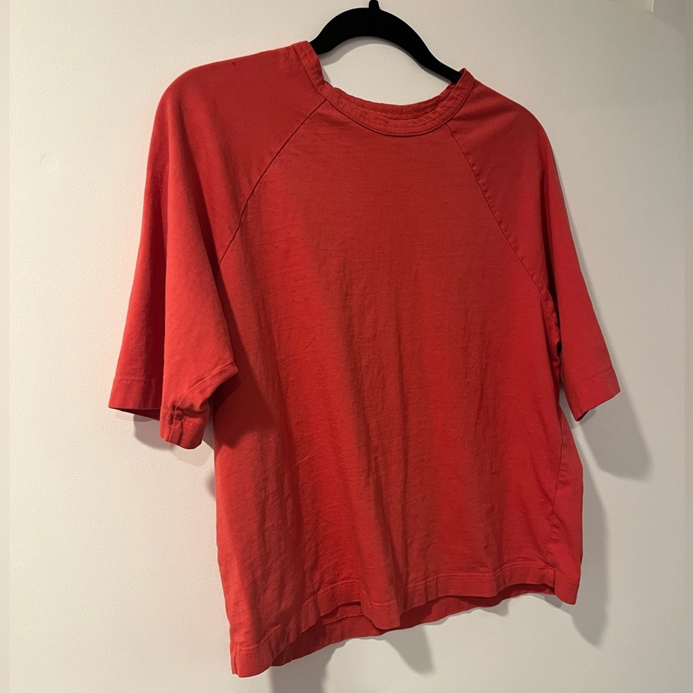 Boxy Raglan Everlane Sz M Salmon - Picture 4 of 8